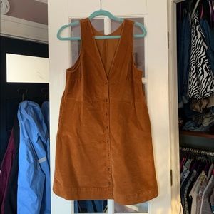 Corduroy free people dress